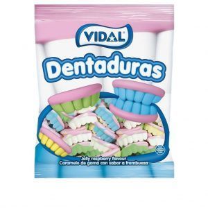 Dentaduras colores bolsa 250 uds